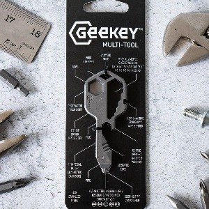 [GeeKey]  16가지 다용도 멀티 툴 키체인 기키